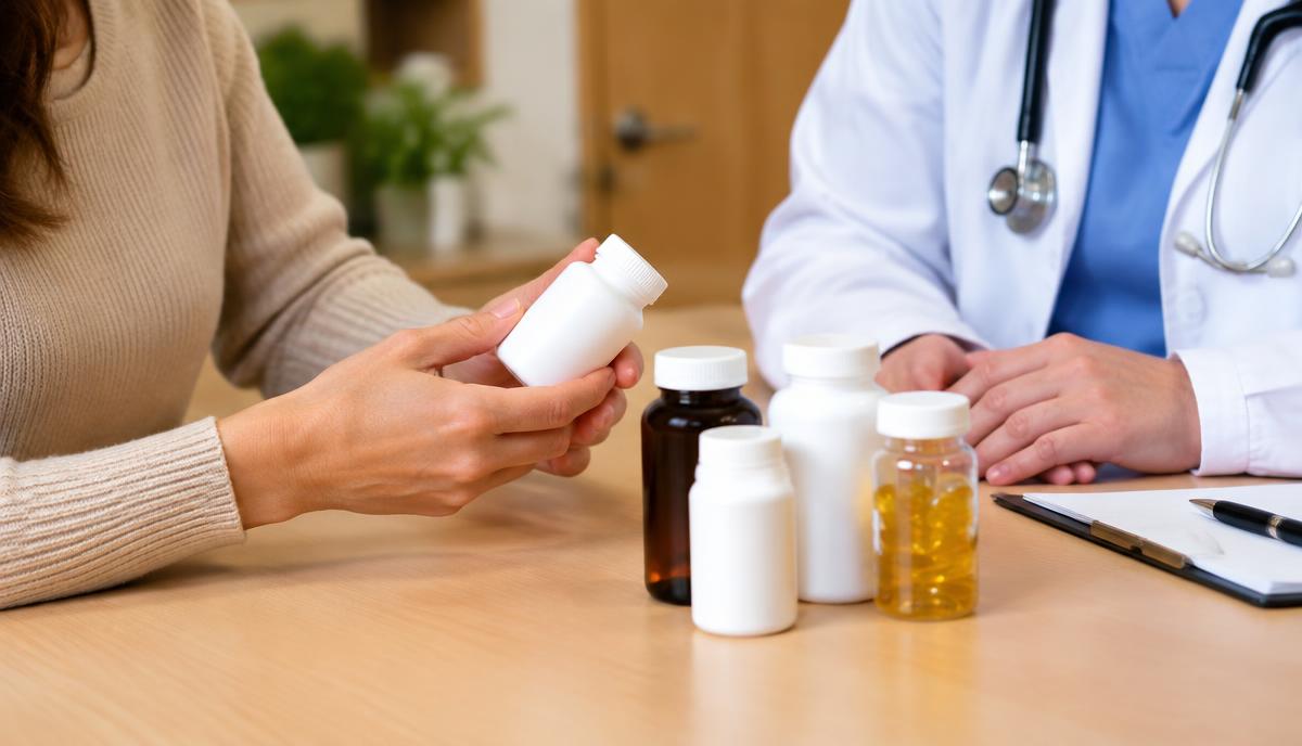 Revisión de medicamentos y suplementos antes del embarazo